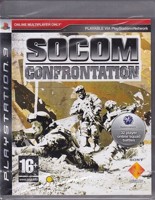 SOCOM Confrontation - i Folie - PS3 (AA Grade) (Genbrug)